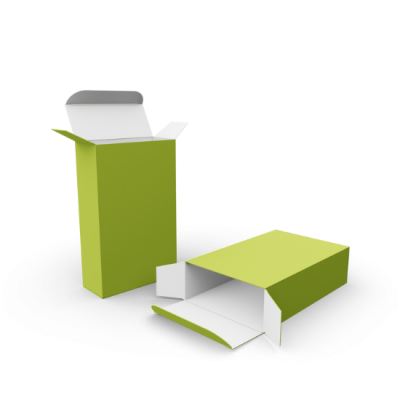 Faltschachtel mit Einstecklasche