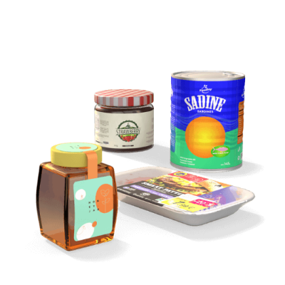 Lebensmitteletiketten