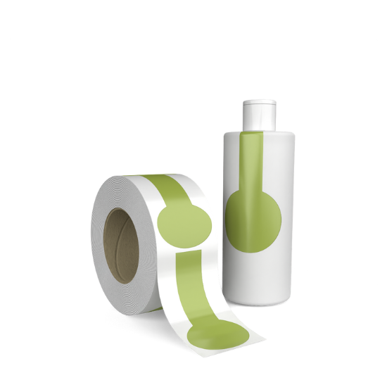 Rollenetiketten in Sonderform Rollenetiketten in Sonderform