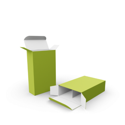 Faltschachtel mit Separator