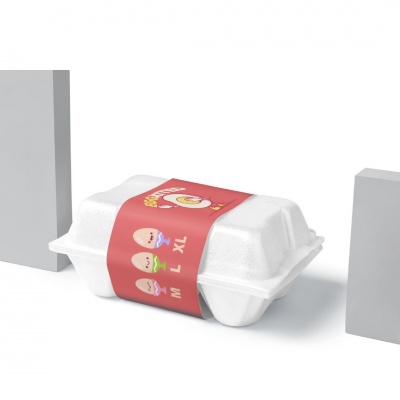 Banderole f&uuml;r Lebensmittel