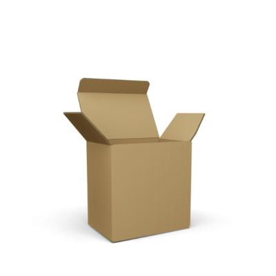 Faltschachtel aus Wellpappe