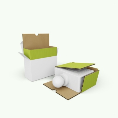 Verstärkungsinlay aus Wellpappe