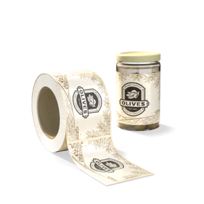 Etiketten für Gläser