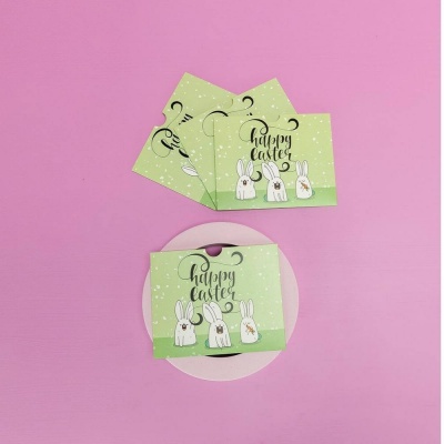 Flachkartonh&uuml;lle mit Design