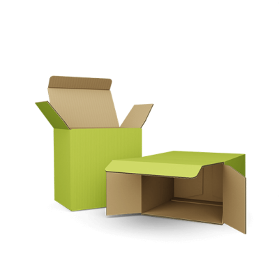 Faltschachtel mit Einstecklasche - FEFCO 0210