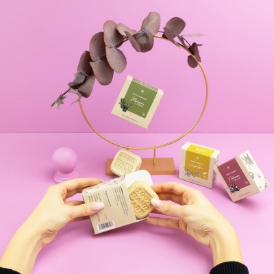 Faltschachtel mit Einstecklasche bedruckt