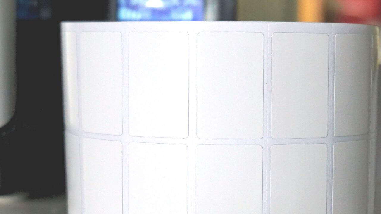 Barcodeetiketten Materialien