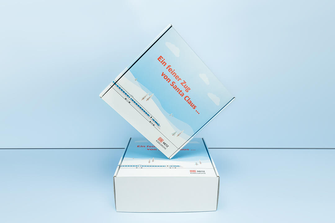 Versandkarton für die Deutsche Bahn Versandkarton für die Deutsche Bahn