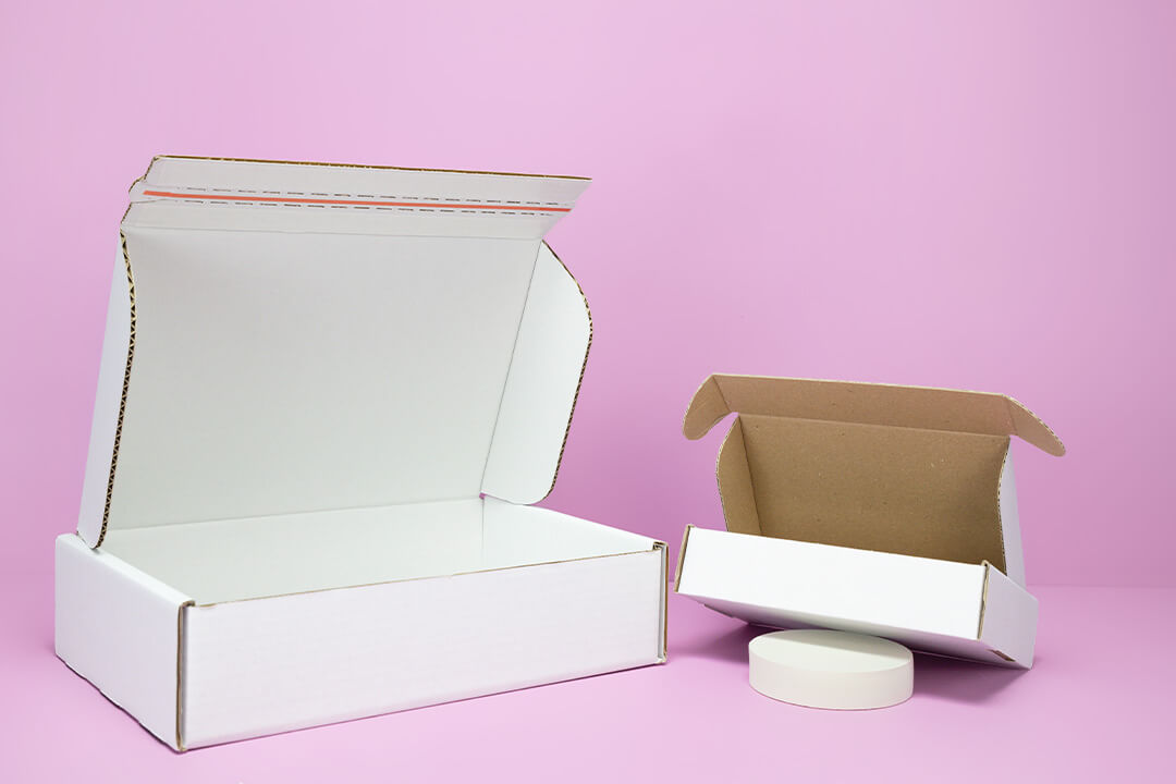 Zwei verschiedene FEFCO Typen Zwei verschiedene FEFCO Typen