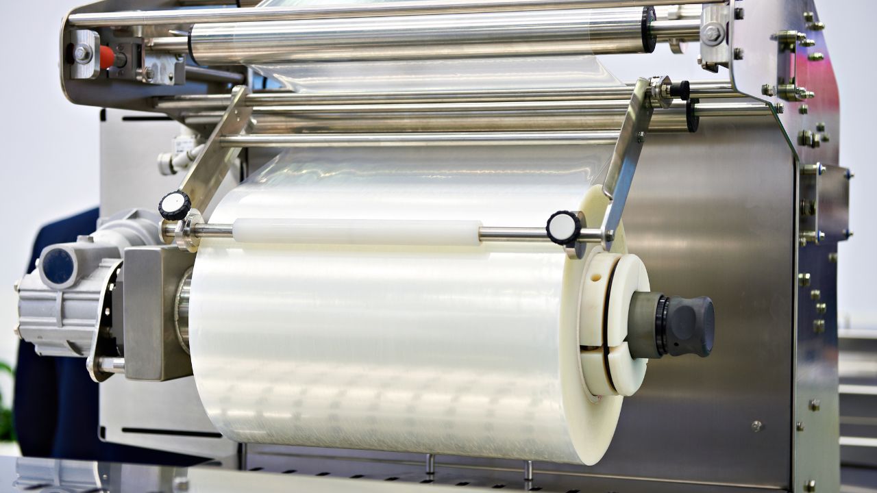 Transparente Etiketten Produktion