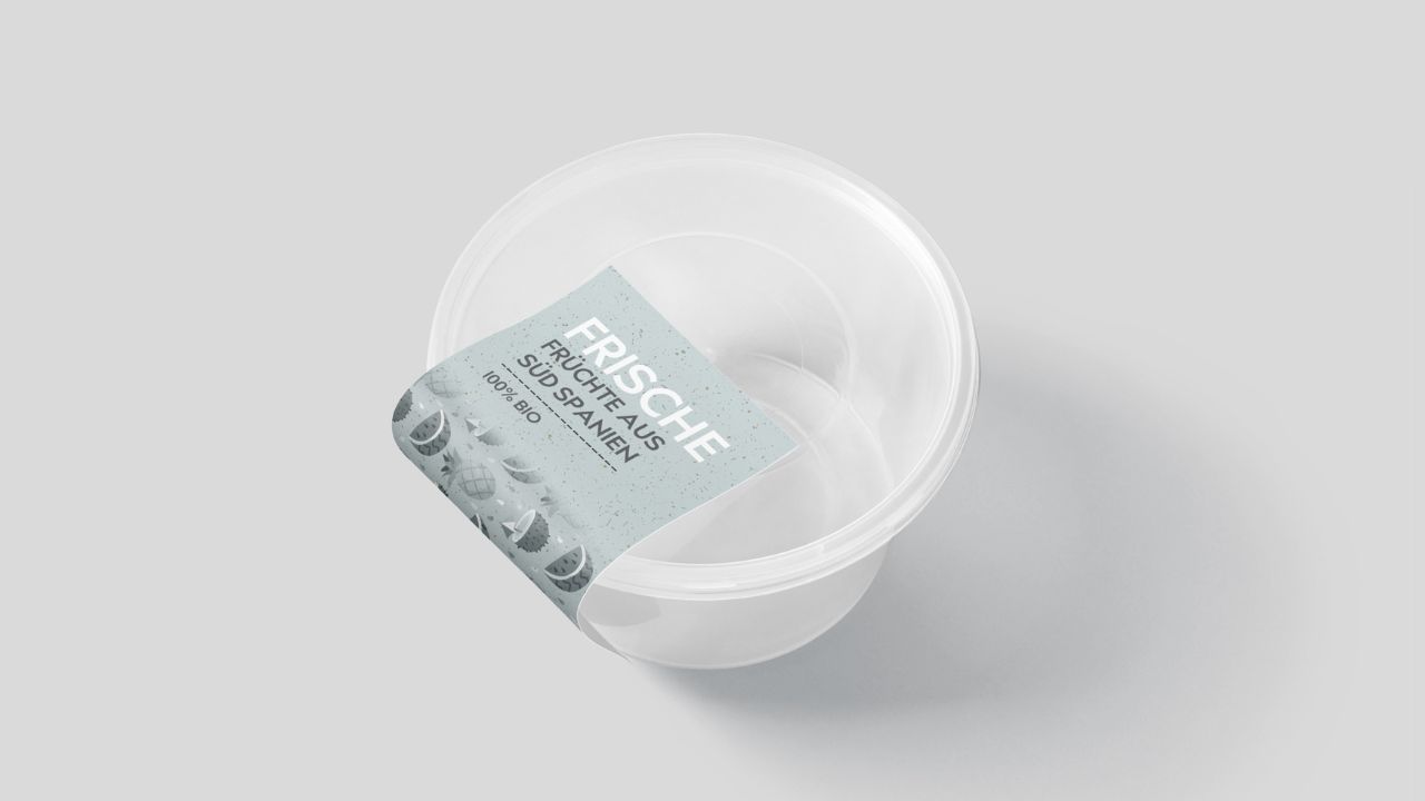 Grasetiketten als Verschlussetikett