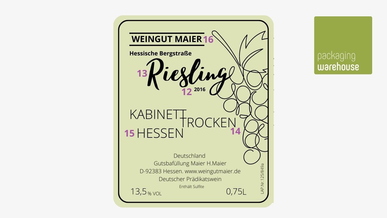 Infografik: Weinetiketten Freiwillige Angaben