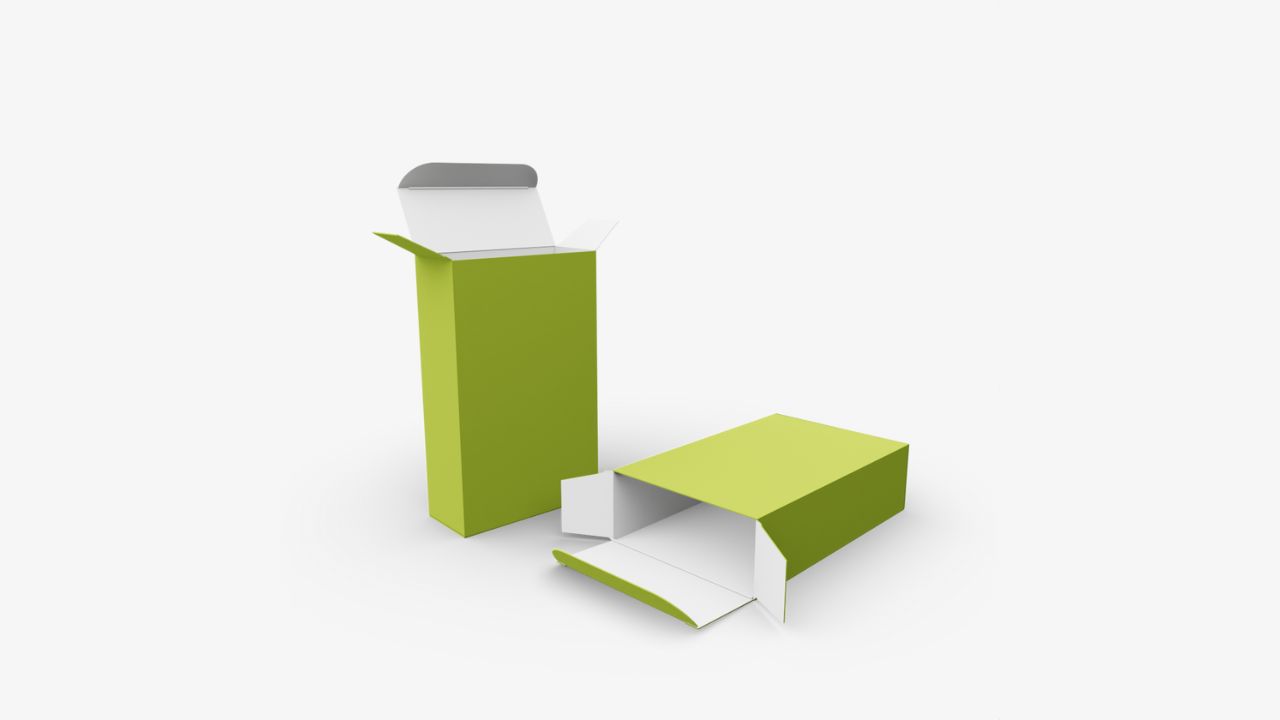 Faltschachtel mit Einstecklasche