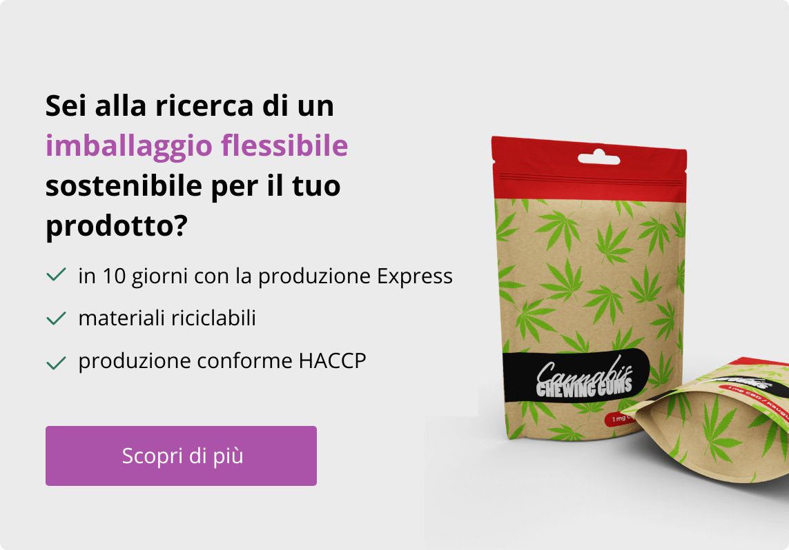 Buste stand-up riciclabili conformi all'etichettatura ambientale Buste stand-up riciclabili conformi all'etichettatura ambientale