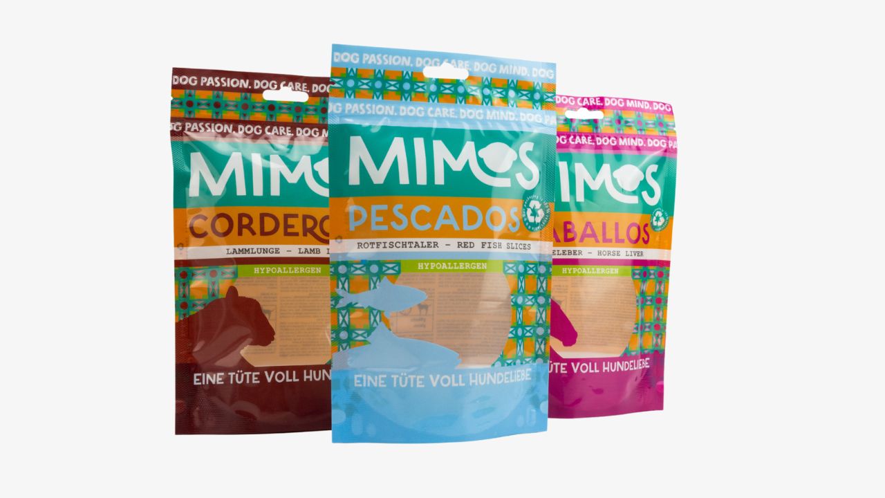 Standbodenbeutel mit Sichtfenster Standbodenbeutel mit Sichtfenster