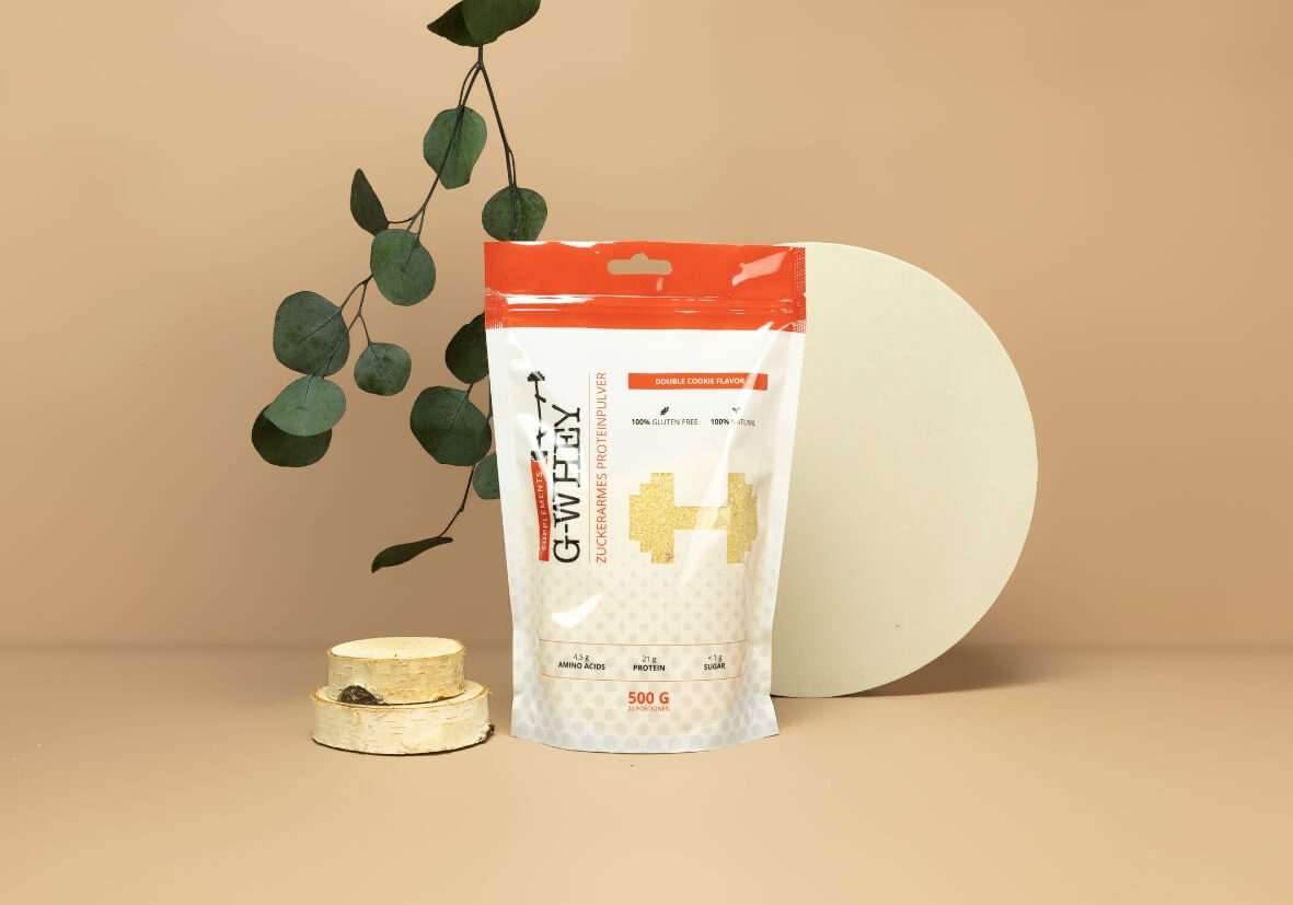 Druckverschluss für Whey-Protein Druckverschluss für Whey-Protein