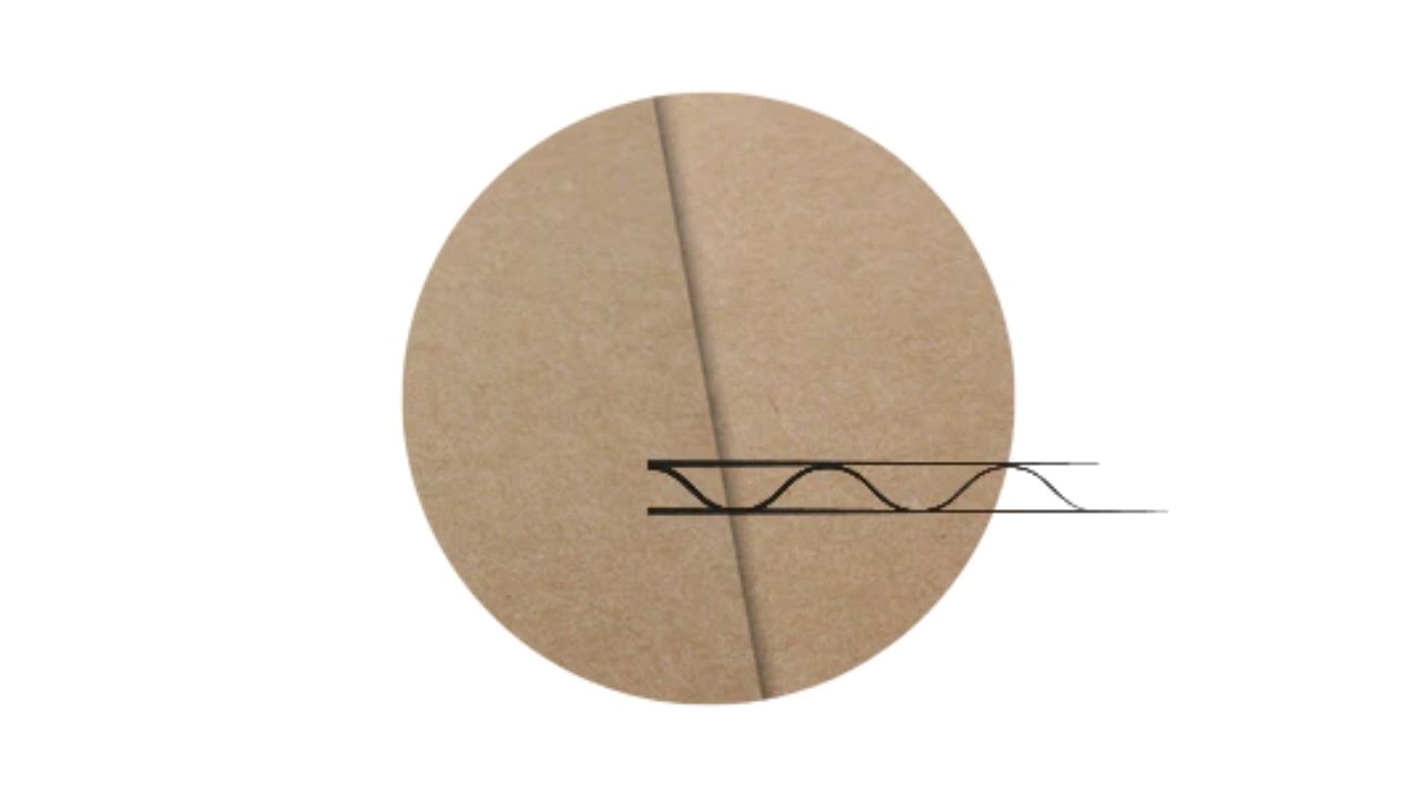 Wellenart E-Welle Grafik