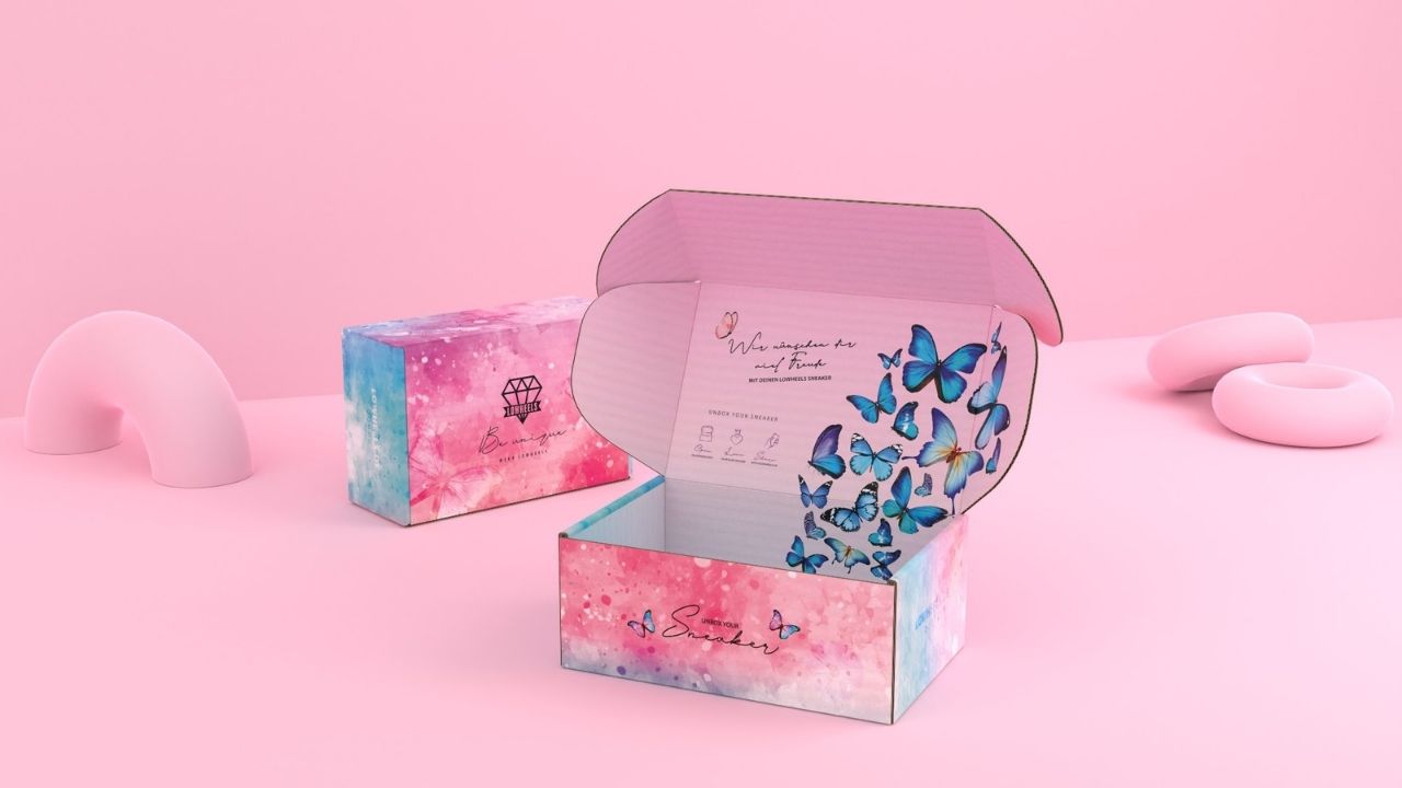 Individuell bedruckte Verpackung