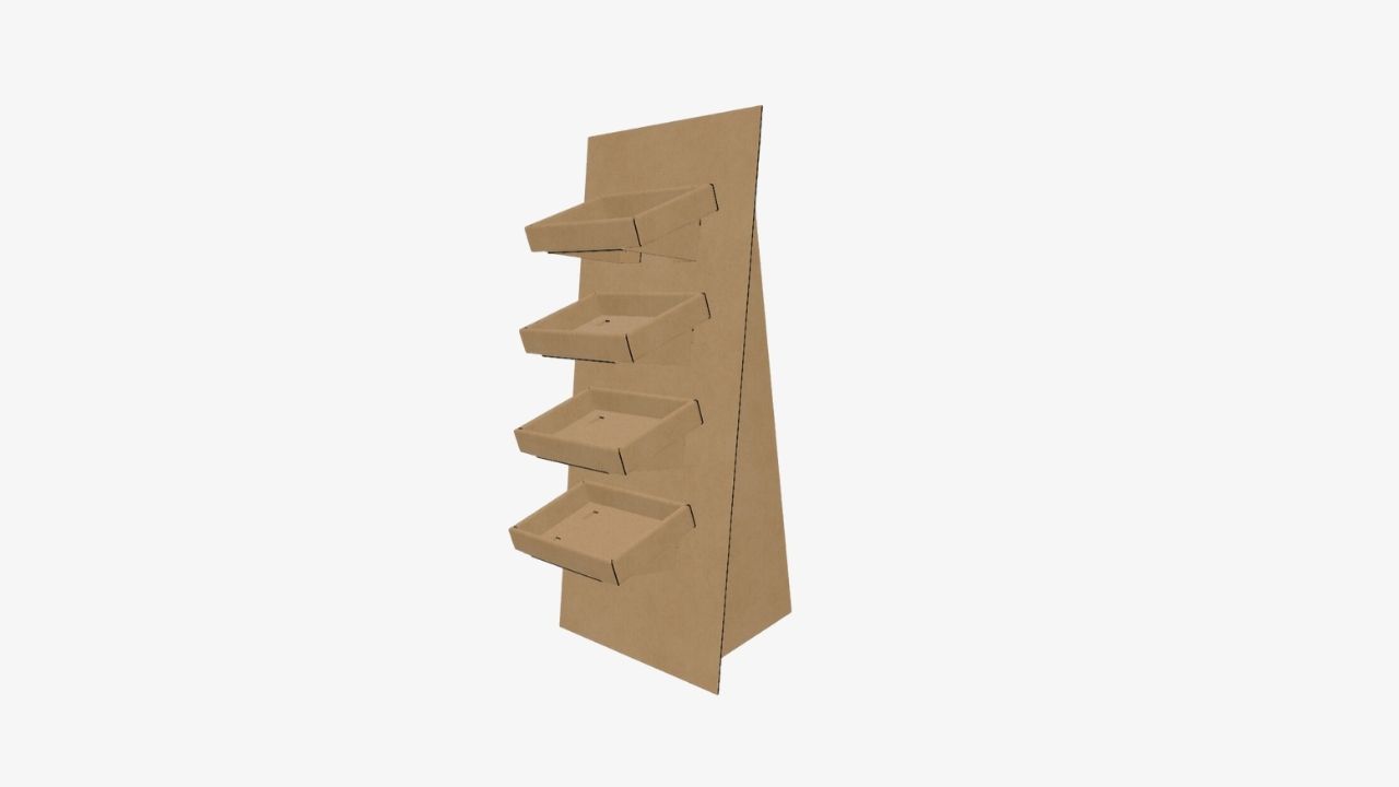 POS Aufsteller Wellpappe