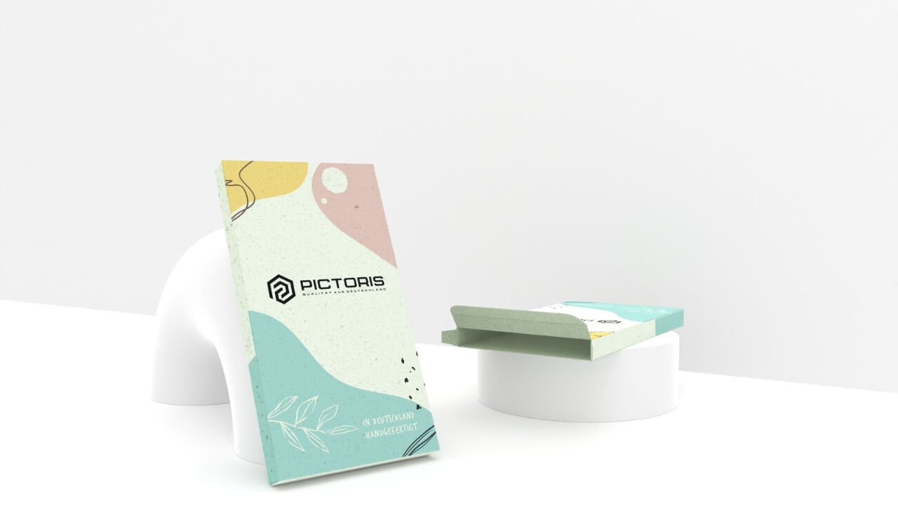 Faltschachtel aus Graskarton mit Aufdruck Faltschachtel aus Graskarton mit Aufdruck