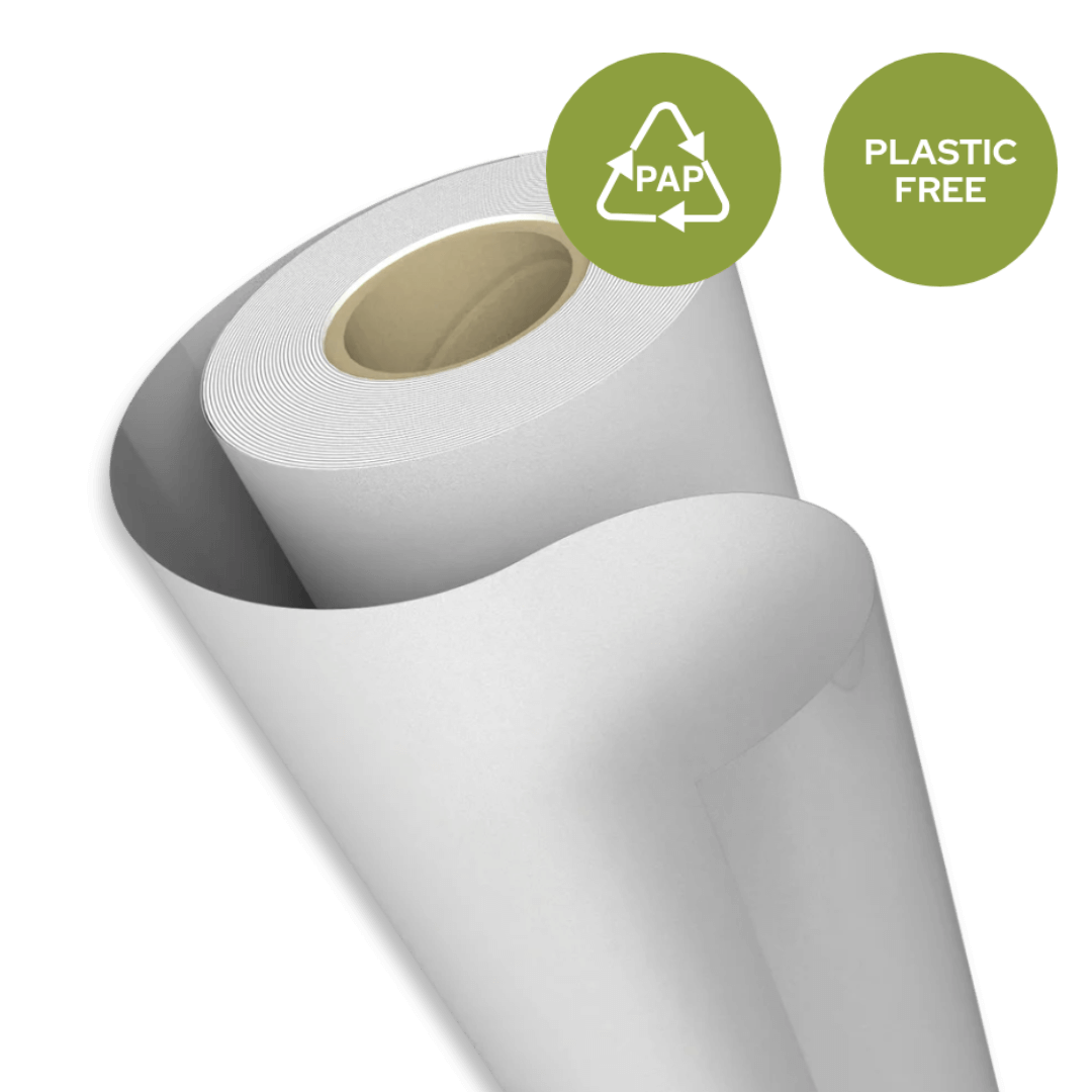 Papier weiß ohne Kunststoff