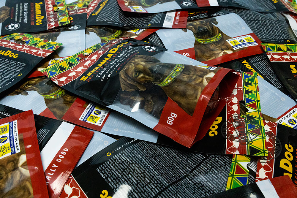 Doypacks mit Sichtfenster Doypacks mit Sichtfenster