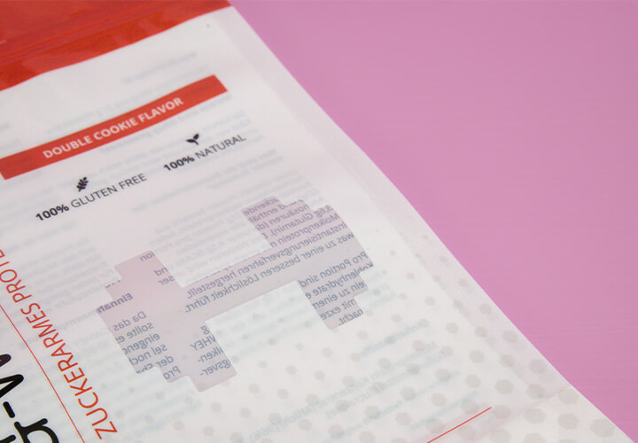 Doypack mit Sichtfenster Doypack mit Sichtfenster