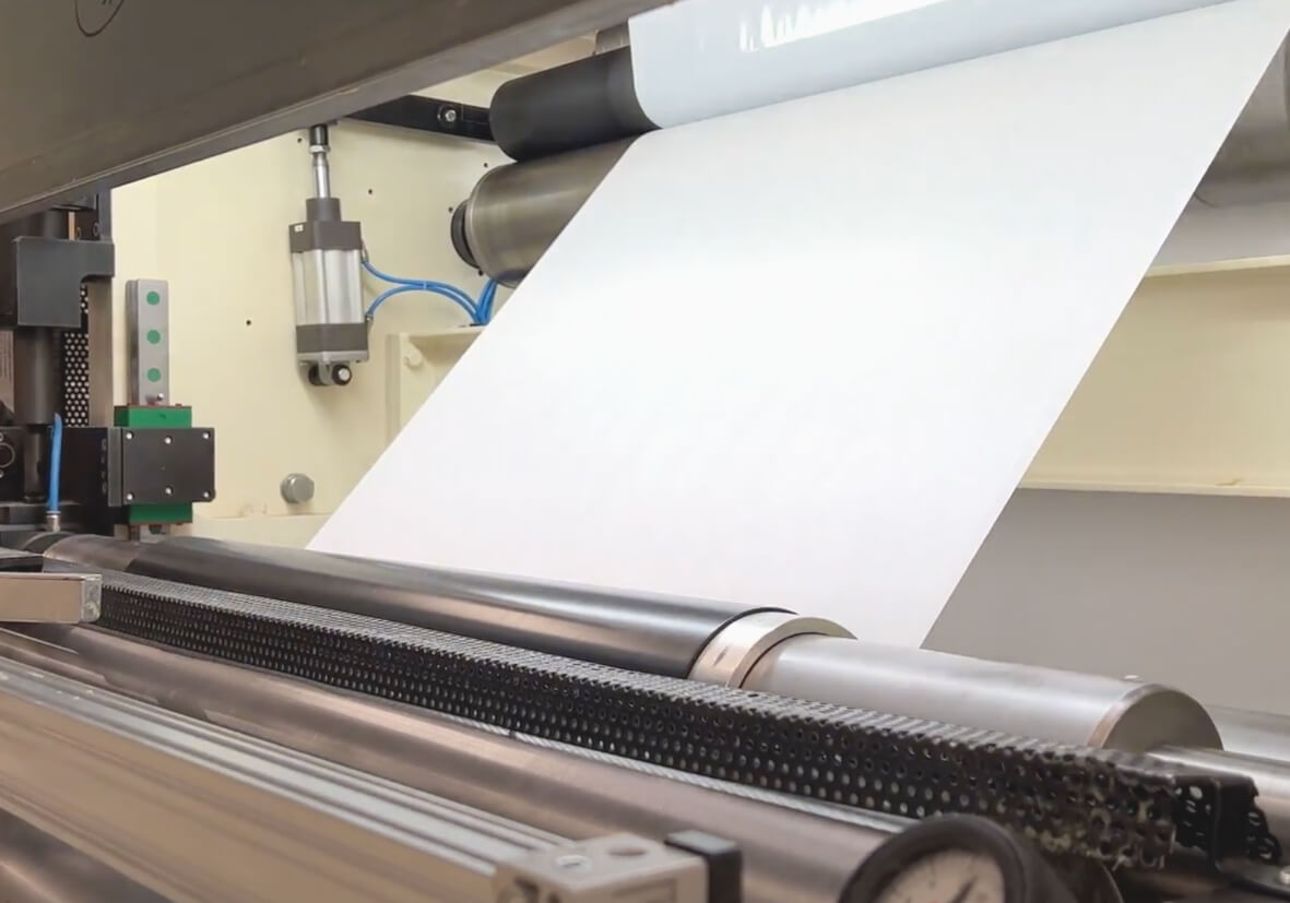 Process for laminating films