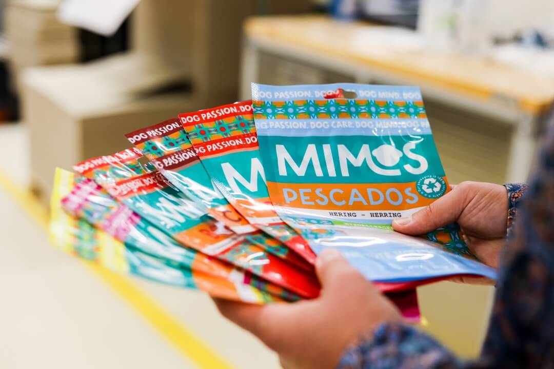 Individuell bedruckte Standbodenbeutel