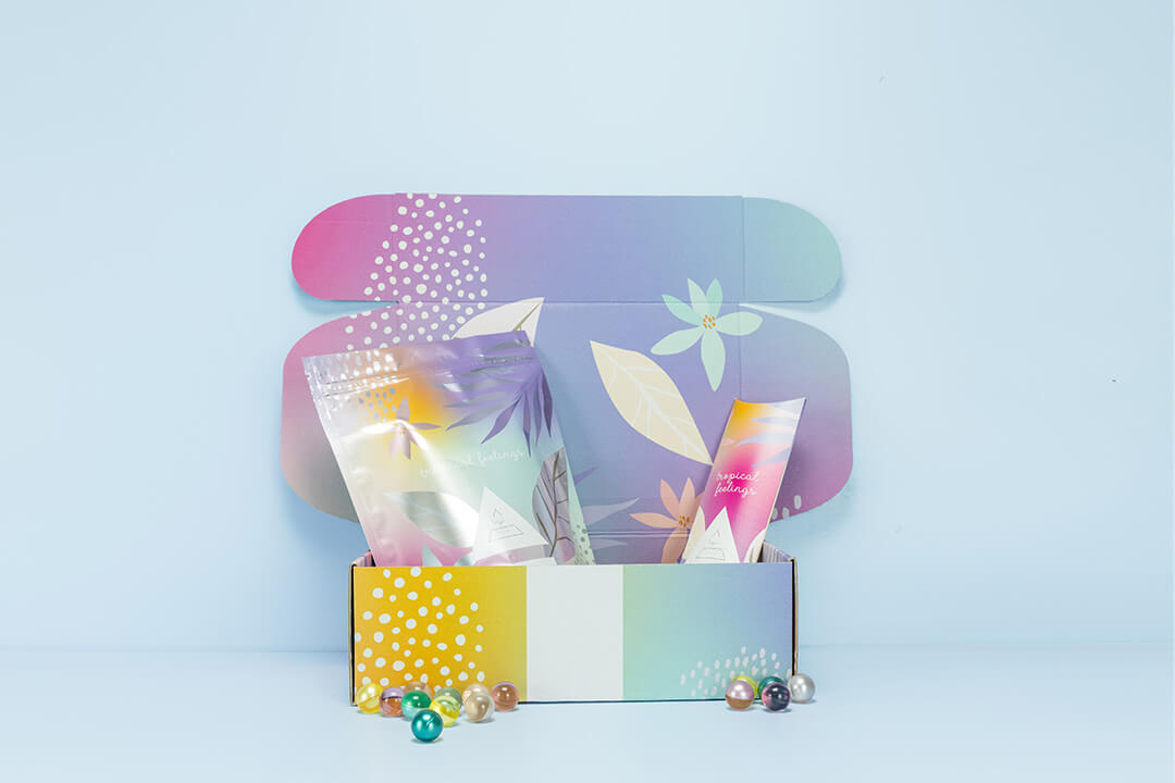 Selezione dei prodotti presso packaging warehouse Selezione dei prodotti presso packaging warehouse