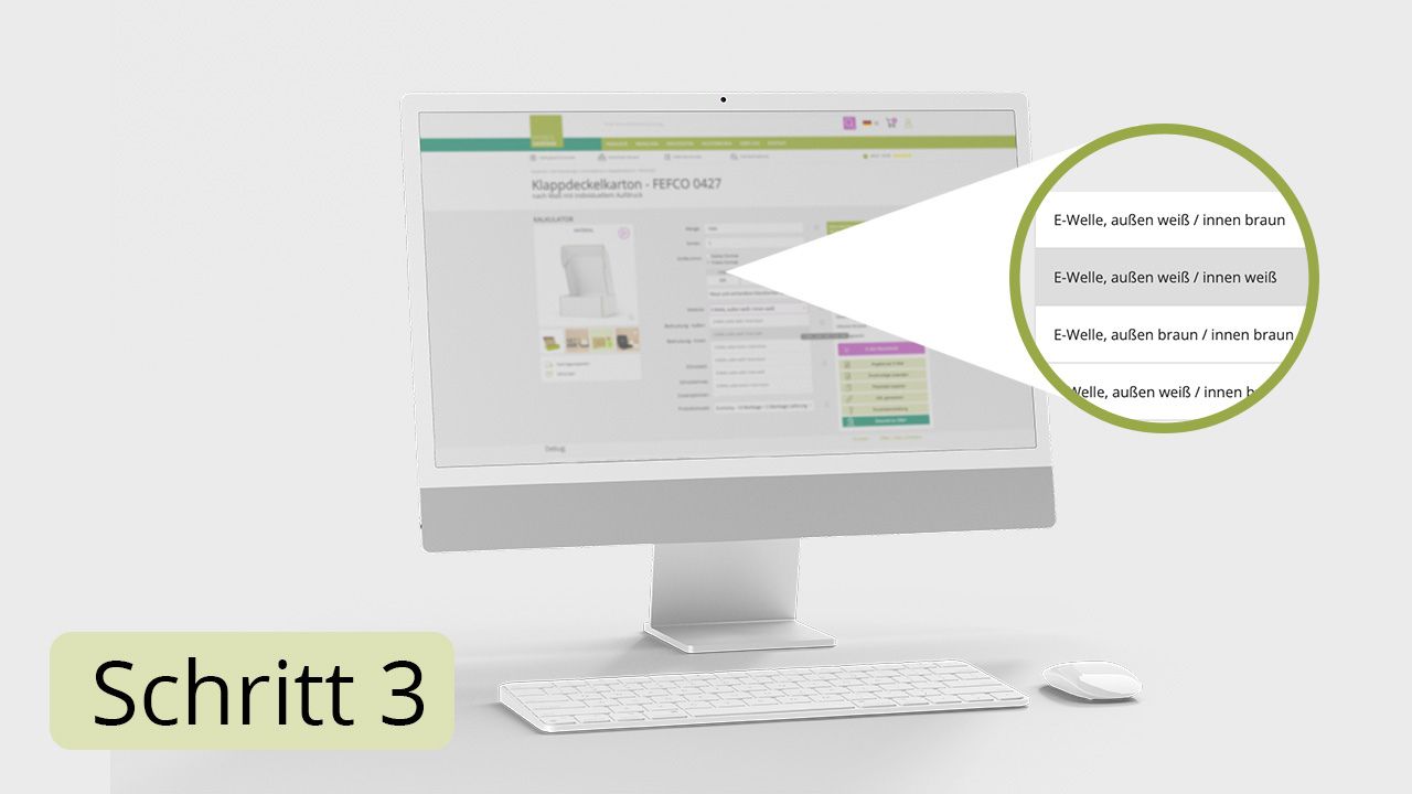 Infographic: Order process Step 3 Cardboard Box Infographic: Order process Step 3 Cardboard Box