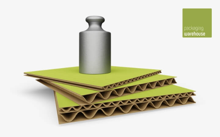 Fogli di cartone con applicazione di peso Fogli di cartone con applicazione di peso